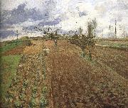 Camille Pissarro Farmland oil painting artist